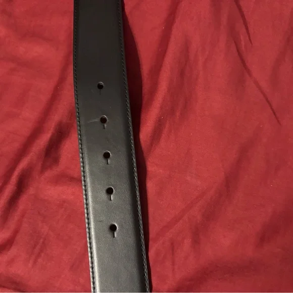 Versace Black Belt with Gold Medusa Buckle - Picture 5 of 5